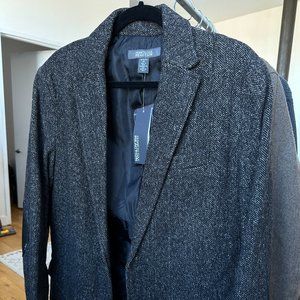 Kenneth Cole Speckled Wool Blazer